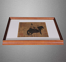 博爱书画装裱配框服务案例